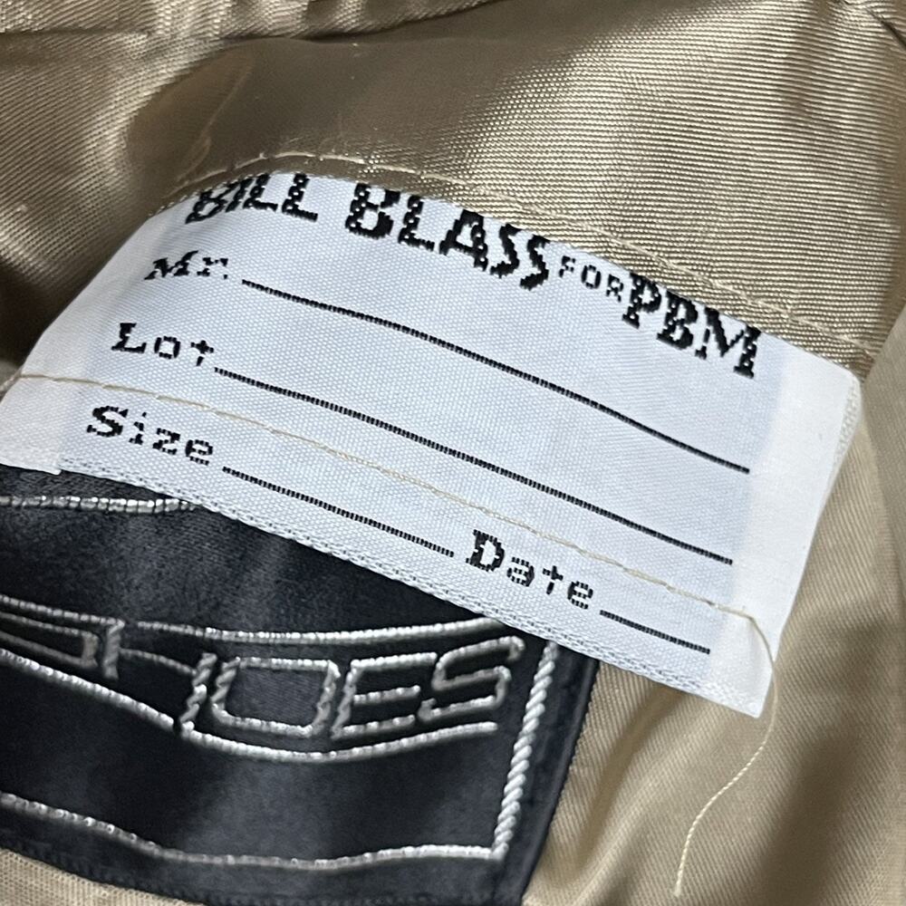 Vintage Bill Blass Blazer Sport Coat Men 40R Black Gold Button Classic Career - Picture 8 of 16